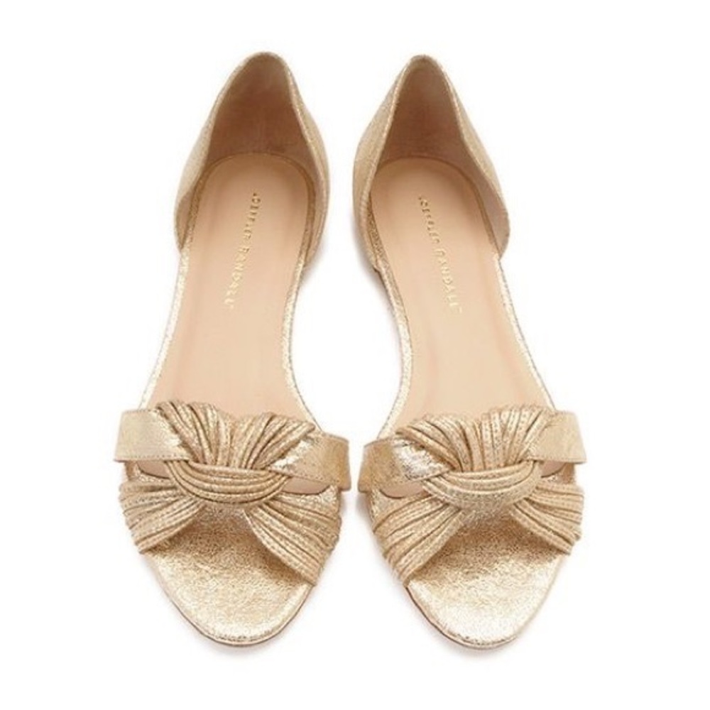 Loeffler Randall Gold Women's Sandals